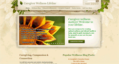 Desktop Screenshot of caregiverwellness.biz